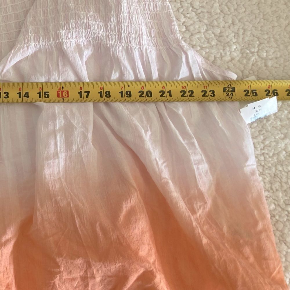 Free People Little Bit Of Something Ombre Top size S - Picture 9 of 10